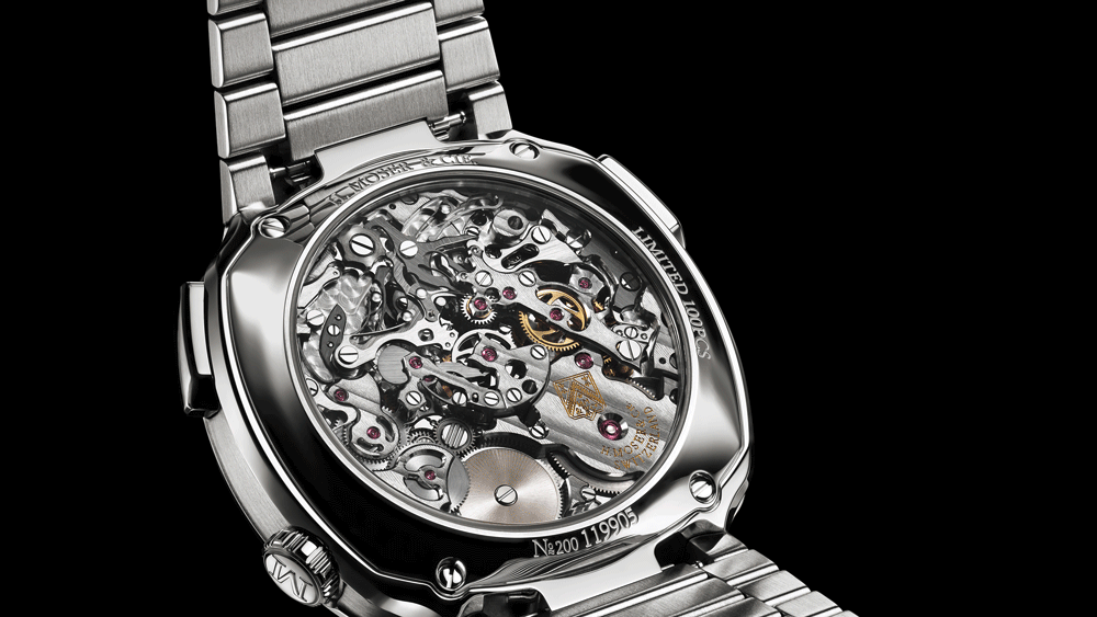 H. Moser & Cie Streamliner Flyback Automatic Chronograph Movement