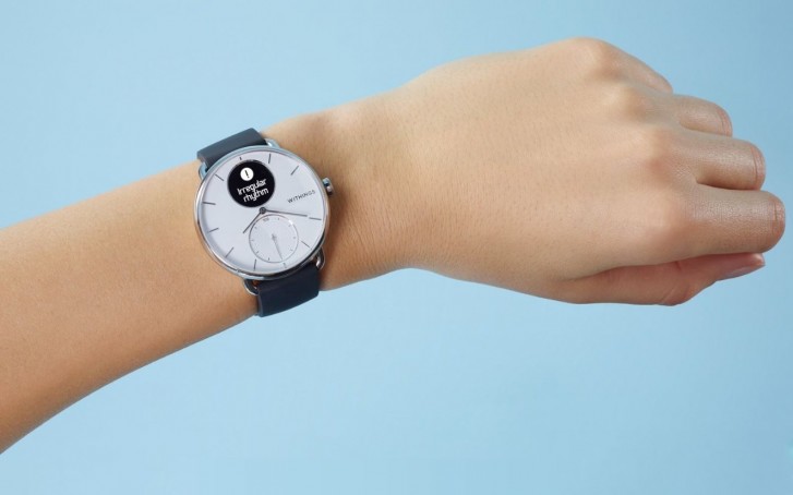 Withings ScanWatch focuses on proactive health tracking with ECG and sleep apnea detection