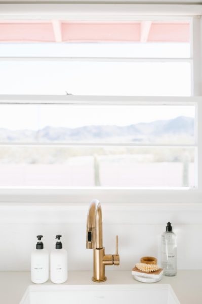 pNatural light and desert views informed Danielle's design choices throughout the renovation.p 