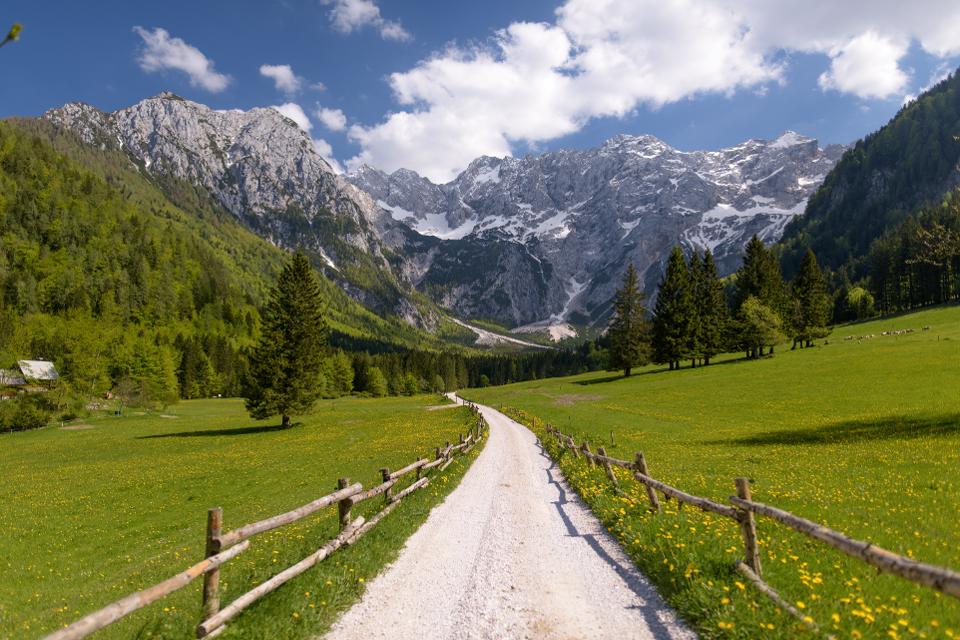 Activities in Jezersko, Slovenia, span all four seasons of the year and feature extraordinary hiking