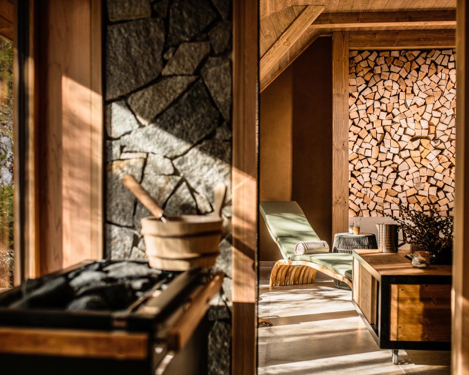 The spa at Vila Planinka features an infrared sauna and a Finnish bio sauna