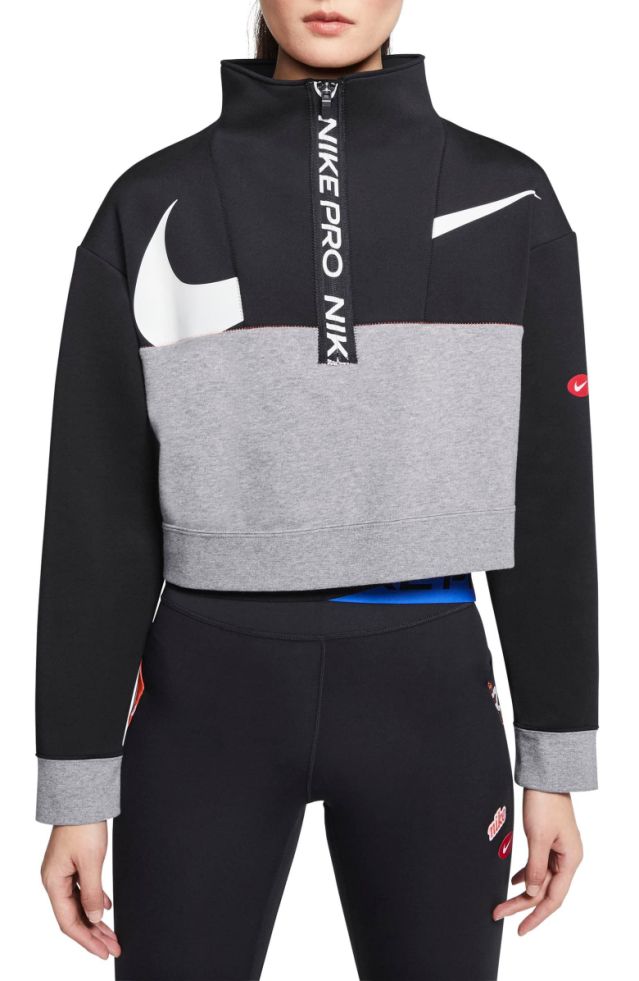 Nike Pro Dri-FIT Get Fit Crop Fleece
