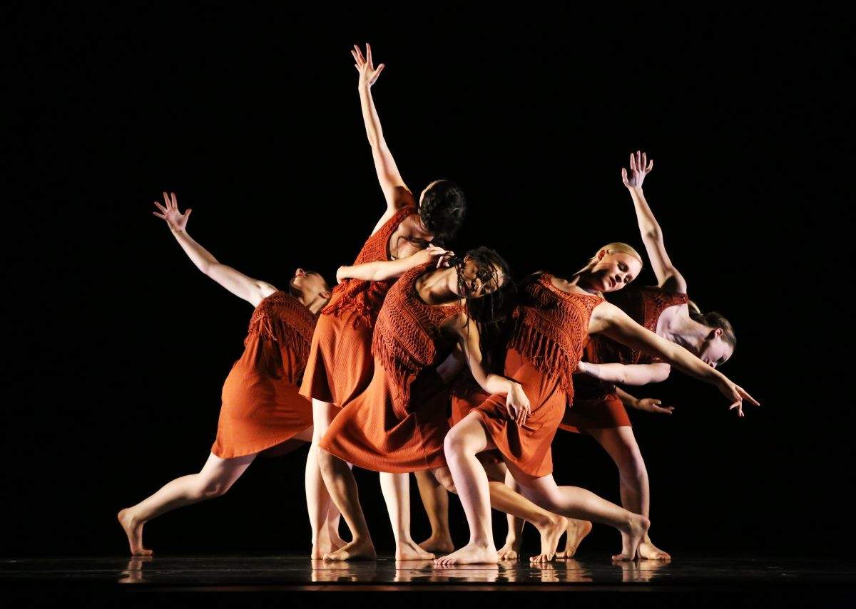 Rich in symbolism: Dayton Contemporary Dance Company thrilled the audience at Ruth Seaton James Auditorium