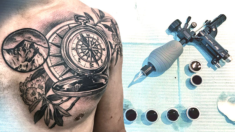 Compass Tattoo