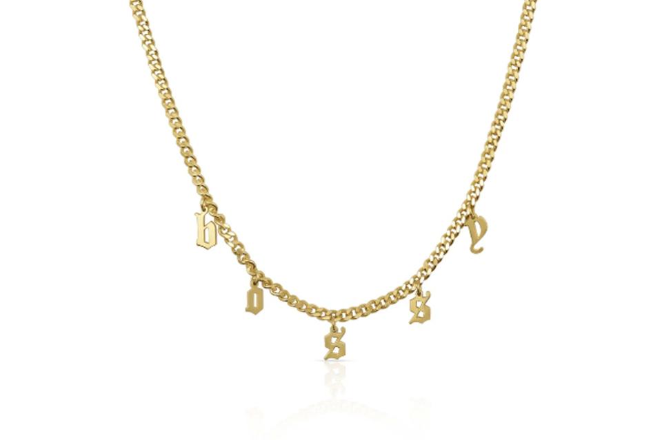 Very Last Detail Bossy Style Charm Necklace