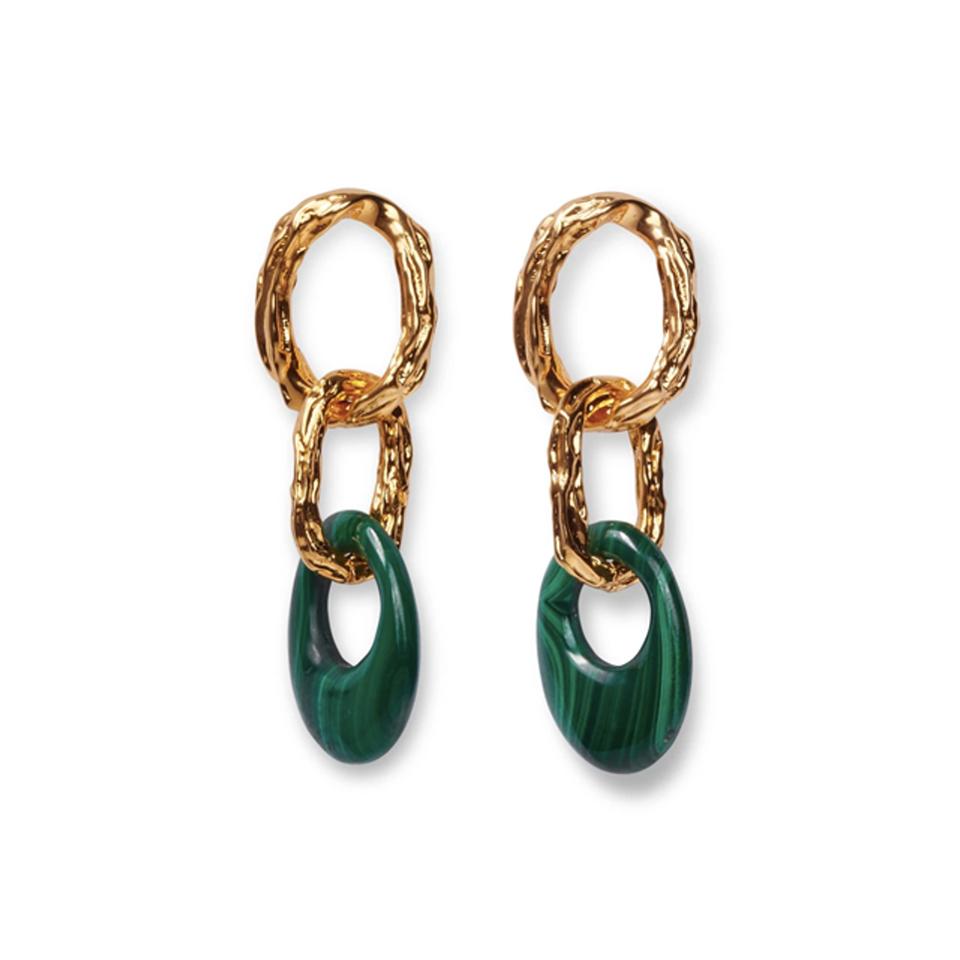 Lizzie Fortunato Evergreen Earrings