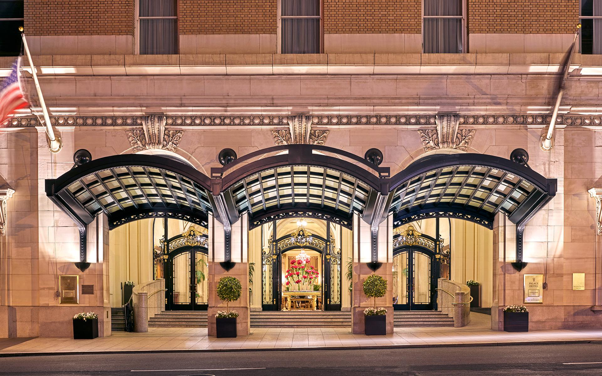 Grander Grandeur: The Palace hotel was rebuilt after the 1906 San Francisco earthquake.