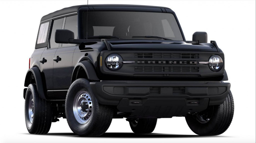 2021 Ford Bronco base model