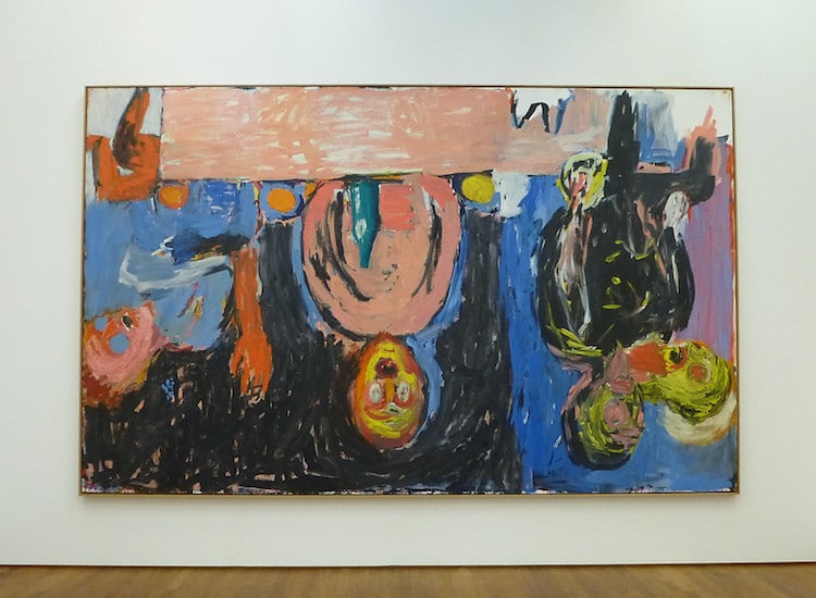 George Baselitz, "Supper in Dreseden"