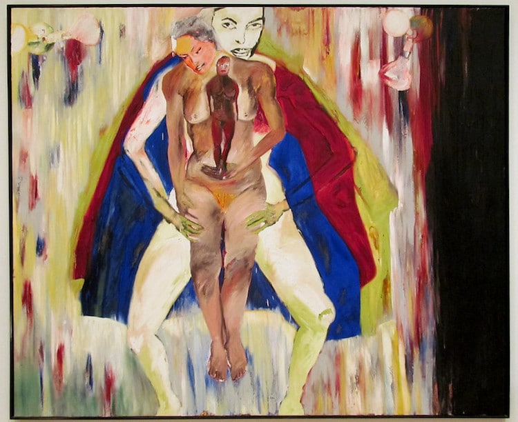 Francesco Clemente, "Mother, Lover, Daughter"