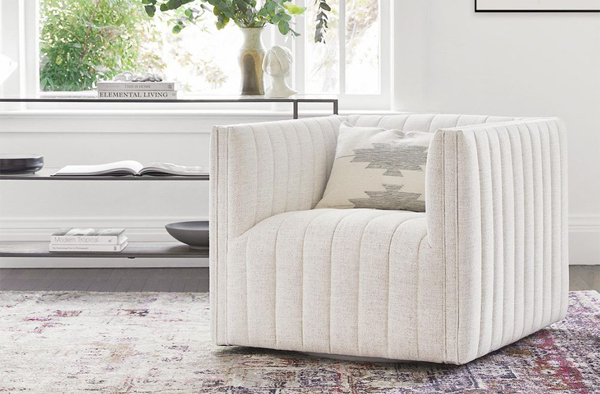 Lulu and Georgia Roz Swivel Chair