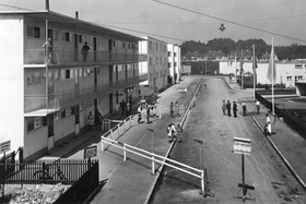 Overview of a housing estate