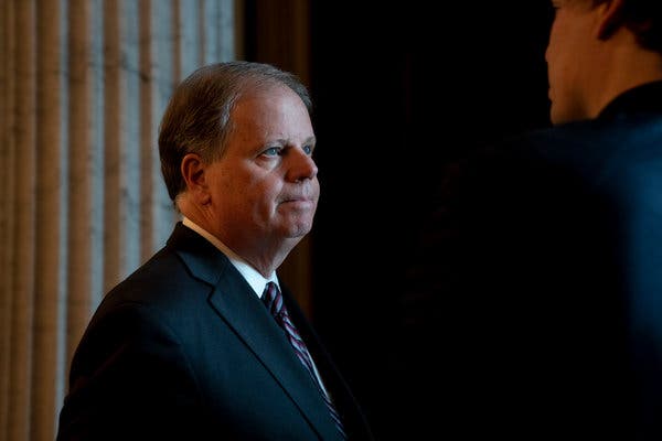 Senator Doug Jones has a considerable financial advantage in this year’s race. 