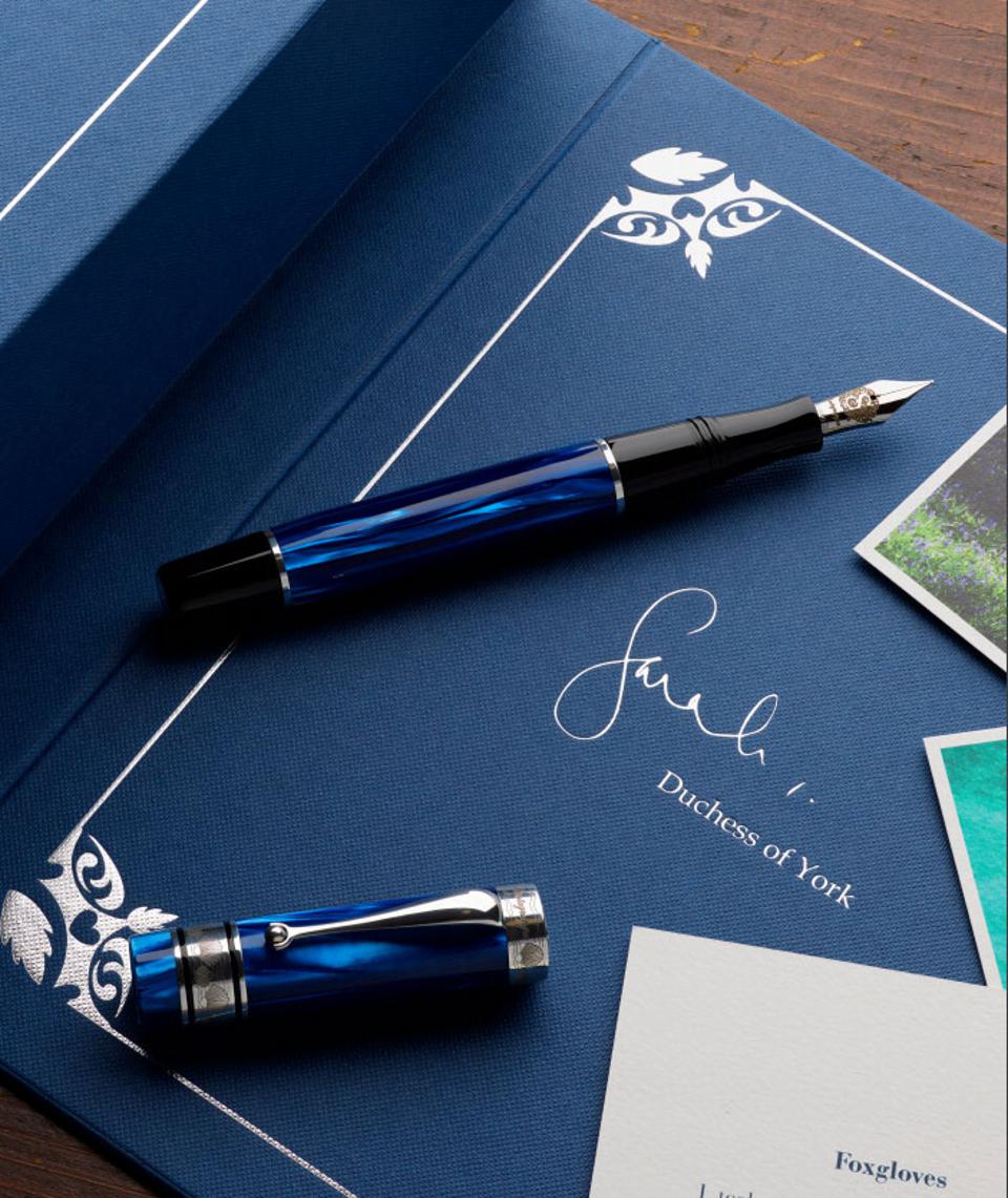 Montegrappa's limited edition Ocean fountain pen.