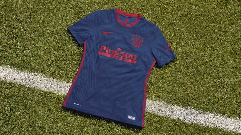 Atletico Madrid's 2020/21 away kit is made by Nike