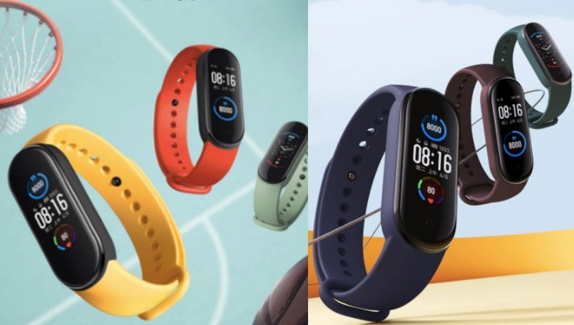 Mi Band 5 vs Mi Band 4 fitness band: Price, specifications compared