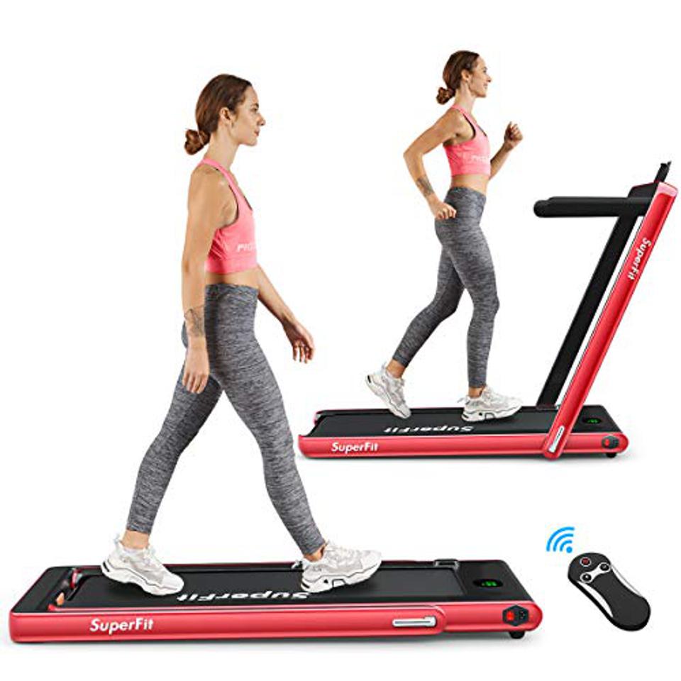 Goplus 2 in 1 Folding Treadmill