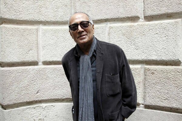 Abbas Kiarostami in 2015, one of the great modern filmmakers.