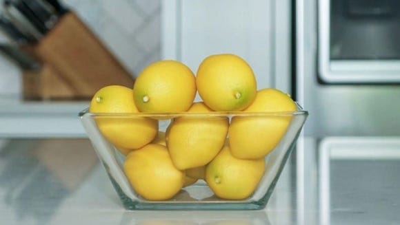 Even though they're unscented, the mere sight of citrus evokes a lovely feeling.