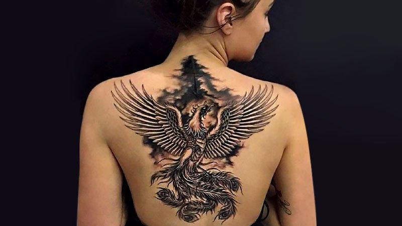 50+ Phoenix Tattoo Ideas and Designs for Men and Women - wide 8