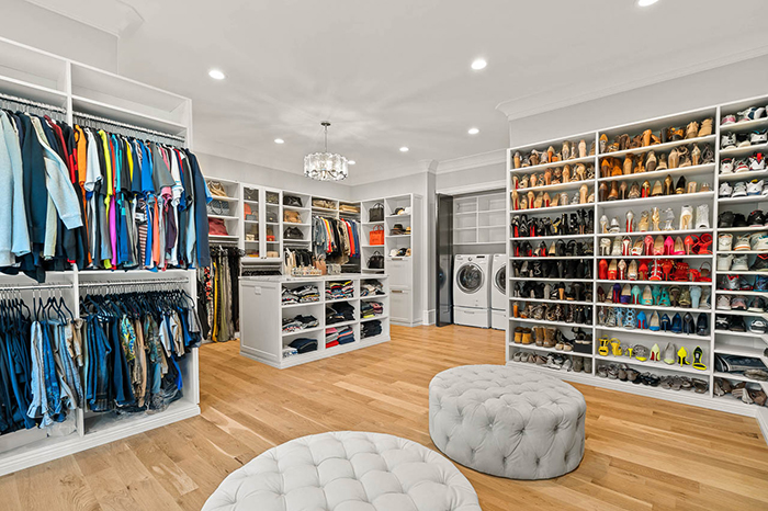 Mike Tolbert's house asks $2.4M closet