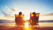 a sunset over a beach: Should You Save for Retirement or Pay Down Debt?