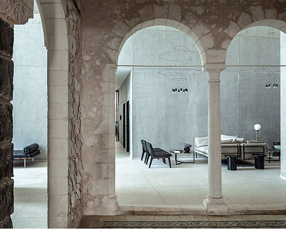 levin packer architects preserves an original ottoman structure for sofia hotel in israel