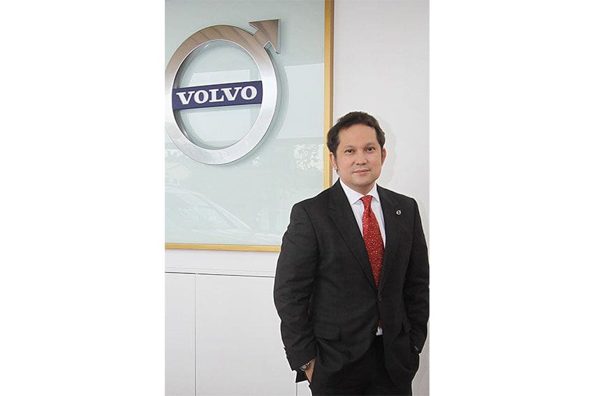 Volvo showroom