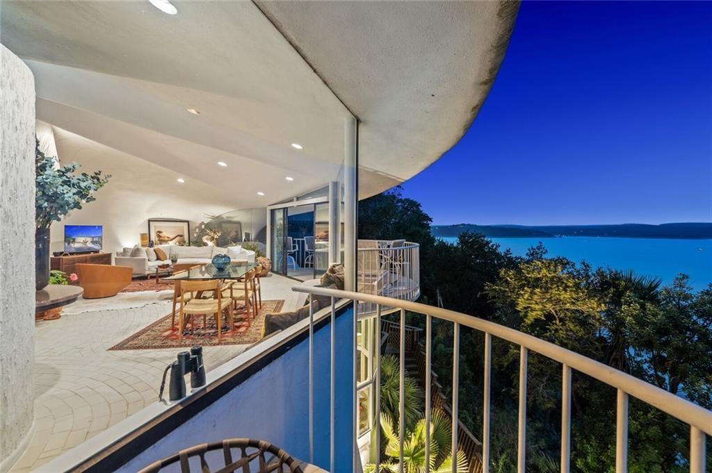 Living room and terrace