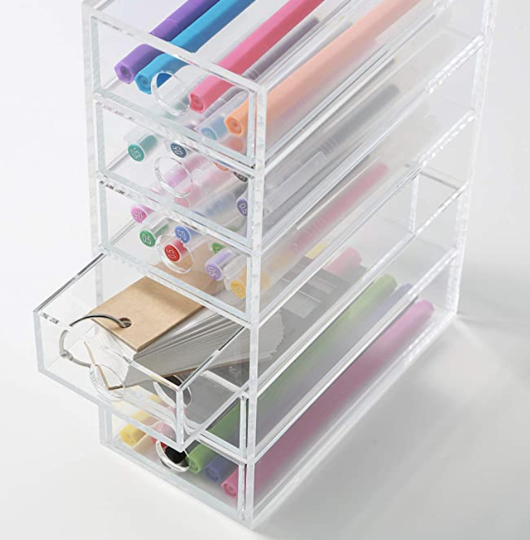 Muji Acrylic 6 Drawer Unit. PHOTO: Amazon