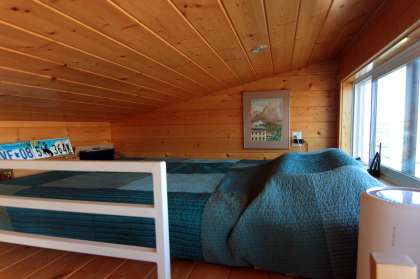 Interior views of the tiny home of John McCarthy and his wife, Amy Garber, along the waterfront in New Haven, Conn., on Thursday Oct. 8, 2020.